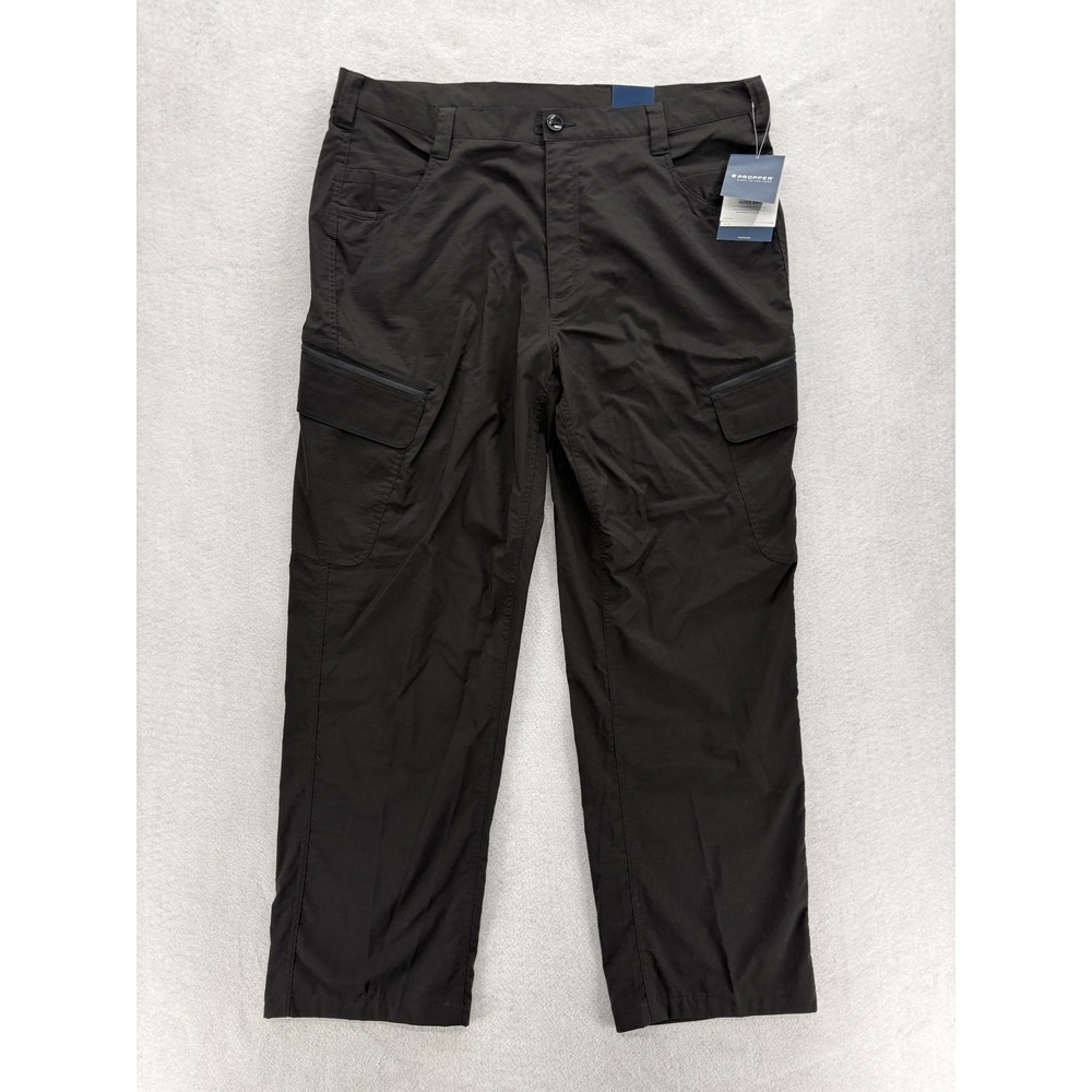 Propper Summerweight Tactical Pants Mens 40x32 Black Stretch Quick Dry UPF 50